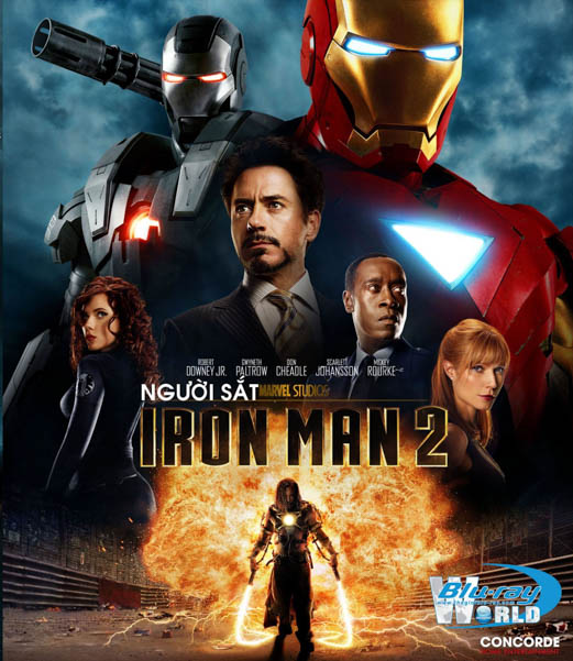 F1729. Iron Man 2 - Người Sắt 2 2D50G (DTS-HD MA 5.1)